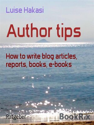 cover image of Author tips